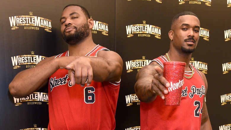 The Street Profits pose