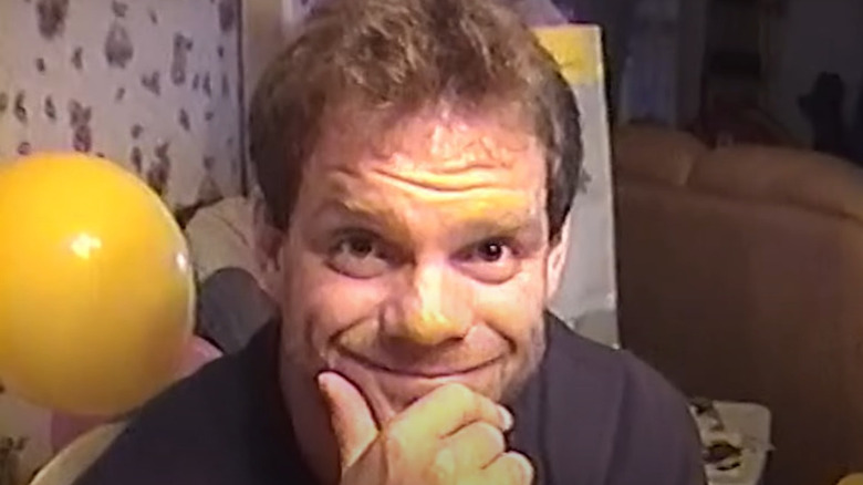 Chris Benoit smiling