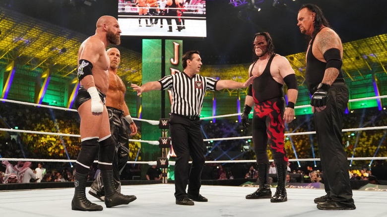 Triple H, Shawn Michaels, Kane, and The Undertaker