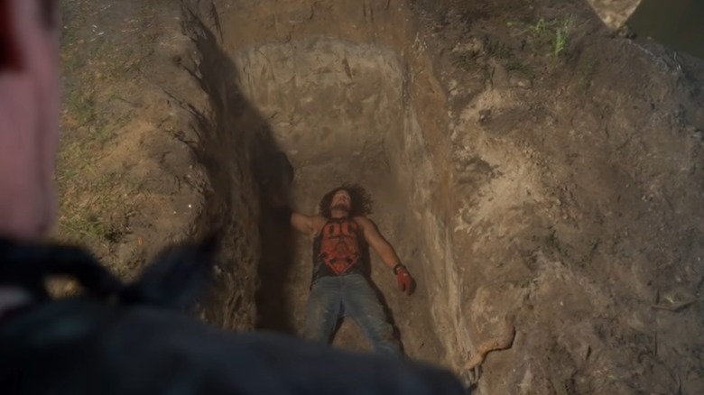 aj styles in open grave