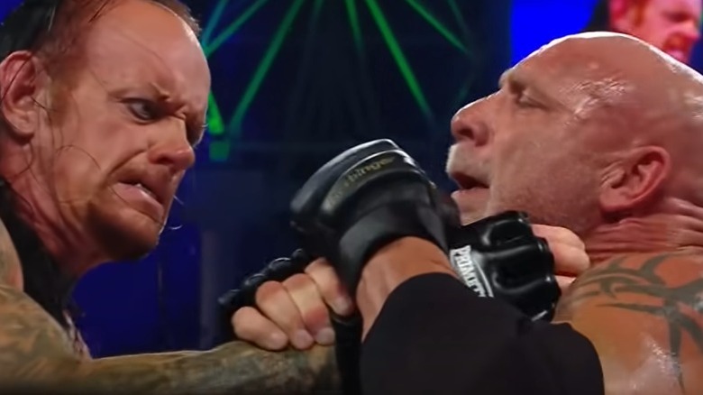 undertaker and goldberg