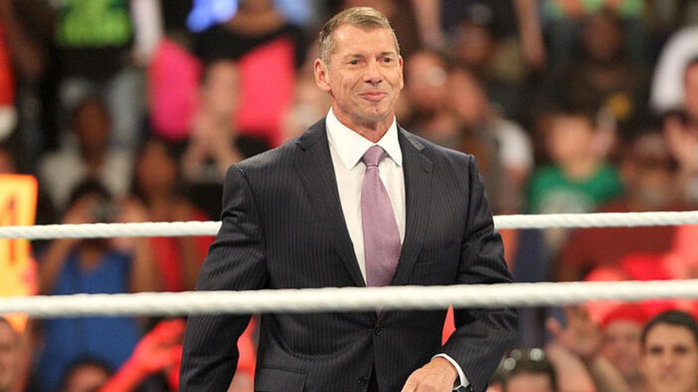 Vince McMahon in the ring