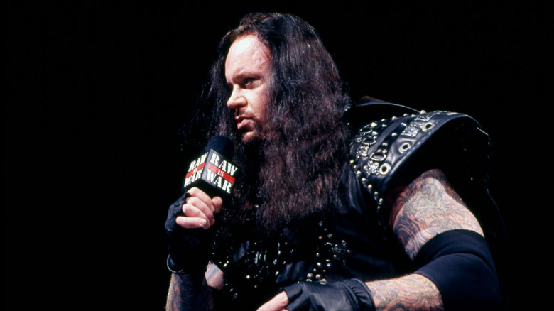 The Undertaker talking