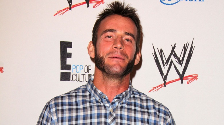 CM Punk with Wolverine sideburns