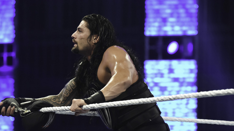 Roman Reigns in action