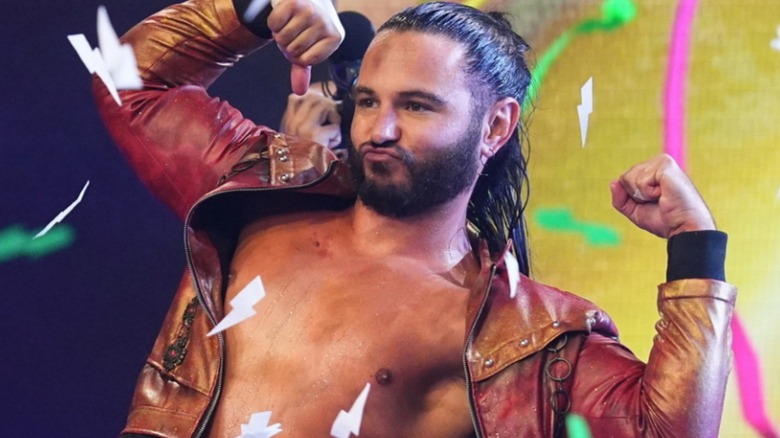 Matt Jackson striking the familiar Young Bucks pose