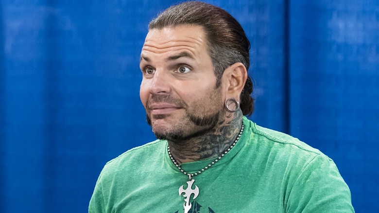 Jeff Hardy green shirt