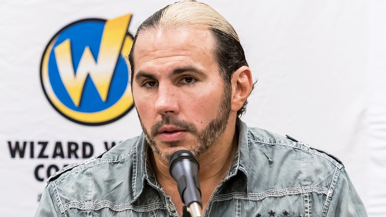 Matt Hardy microphone