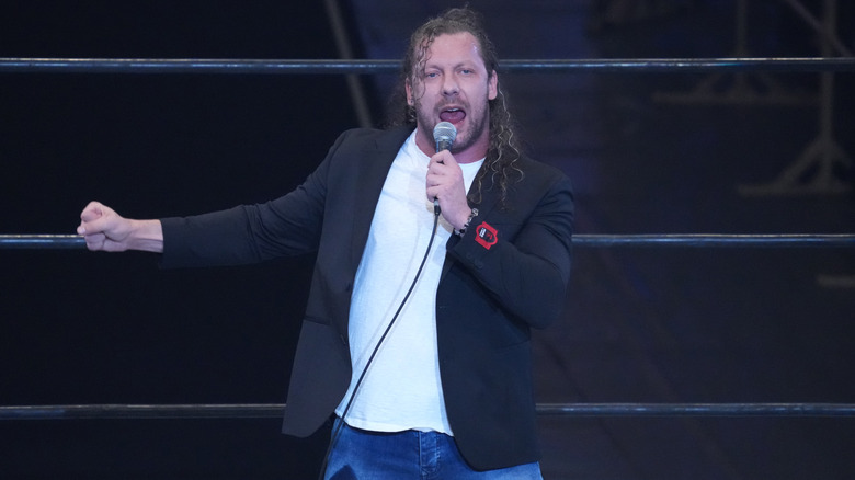 Kenny Omega speaking