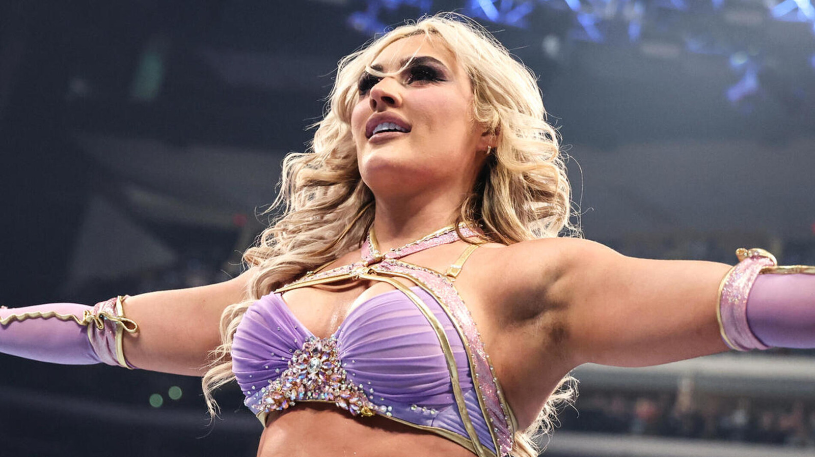 Tiffany Stratton Pins Nia Jax Again For WWE Elimination Chamber Win With Trish Stratus