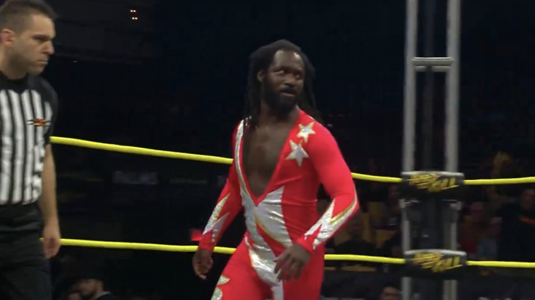 Rich Swann wrestling