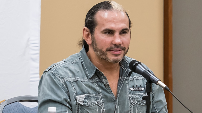 Matt Hardy smiling