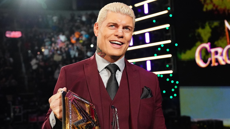 Cody Rhodes smiling