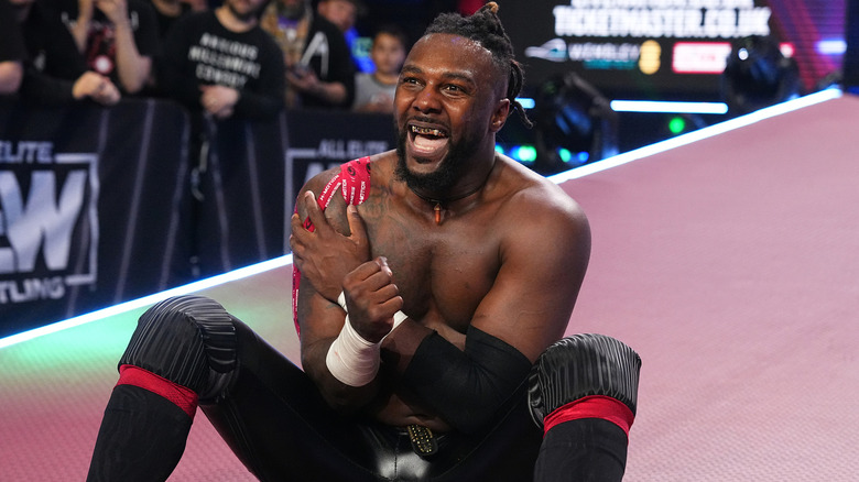 Swerve Strickland on "AEW Dynamite"