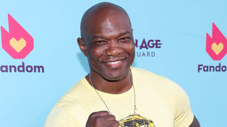 Shelton Benjamin smiling