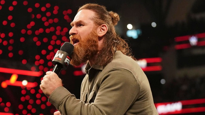 Sami Zayn cuts an impassioned promo on WWE Raw