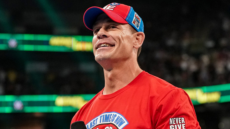 John Cena smiling