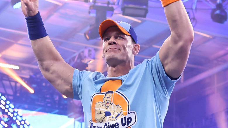 John Cena in the air