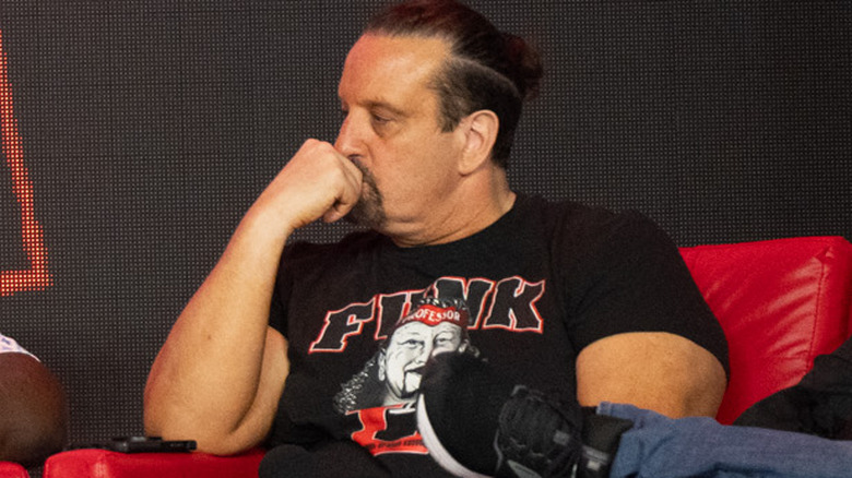 Tommy Dreamer trying to stay awake