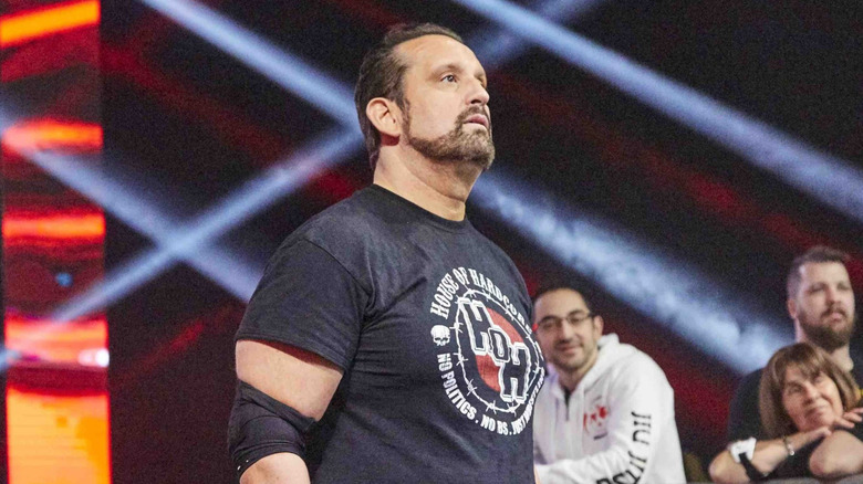 Tommy Dreamer walking to the ring