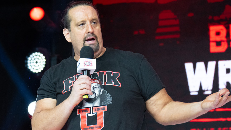 Tommy Dreamer, doing stand-up maybe?