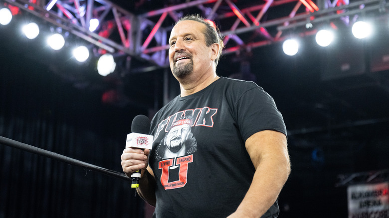 Tommy Dreamer hosts SiriusXM's "Busted Open" WrestleMania Party at 2300 Arena on April 06, 2024 in Philadelphia, Pennsylvania.