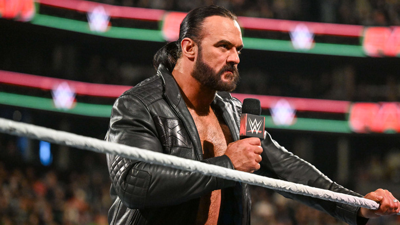 Drew McIntyre talking on WWE Raw