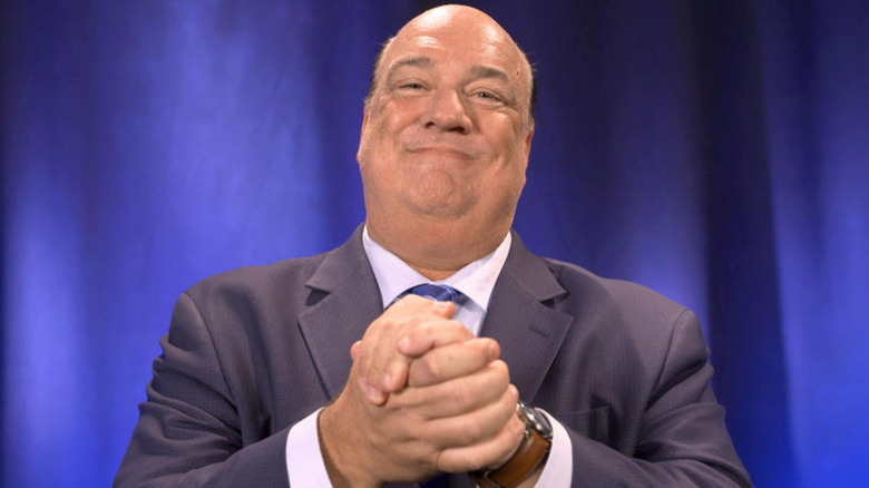 Paul Heyman smiling