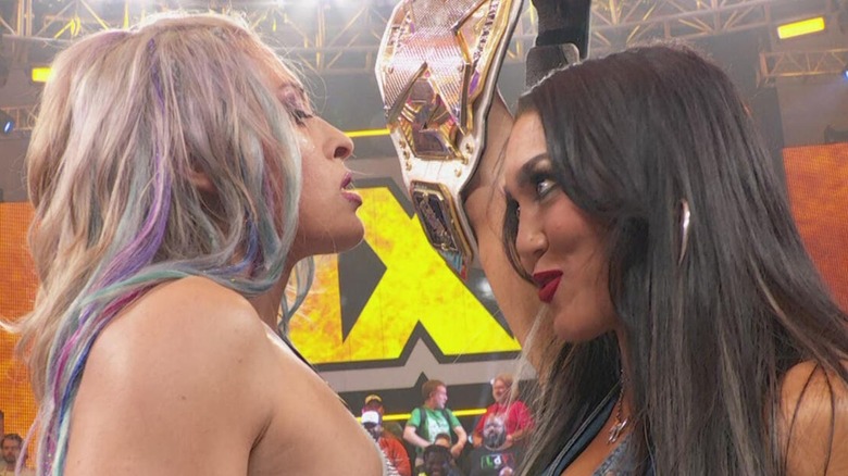 Giulia and Roxanne Perez on WWE NXT