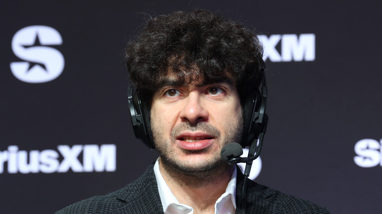 Tony Khan talking