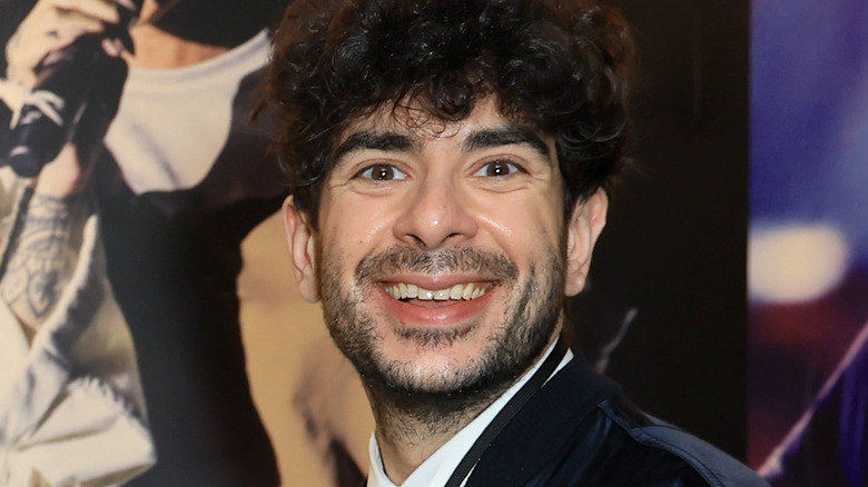 Tony Khan Smiling