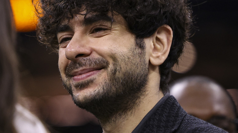 Tony Khan at Caesars Superdome