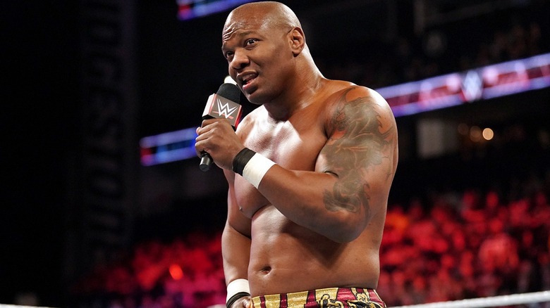 Shelton Benjamin talking