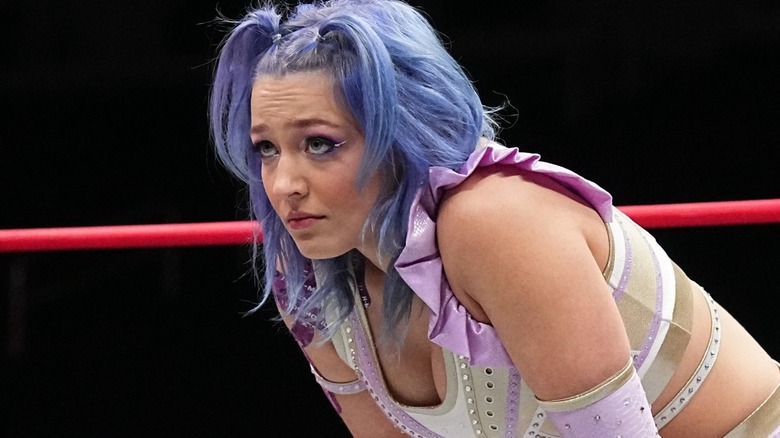 Billie Starkz in the ring