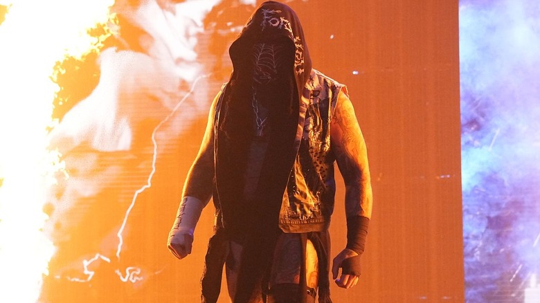 Brody King's entrance