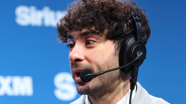 Tony Khan speaks on SiriusXM at Super Bowl LIX