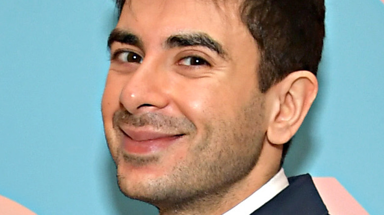 Tony Khan smiling