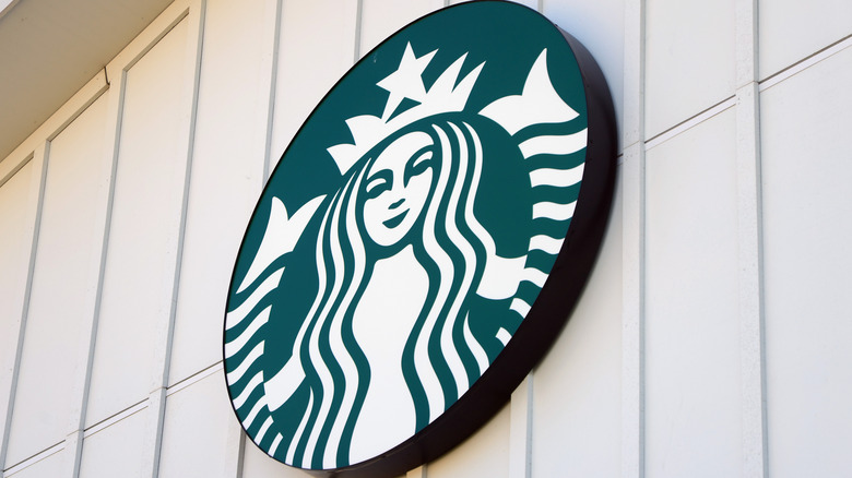 Starbucks Sign on Wall