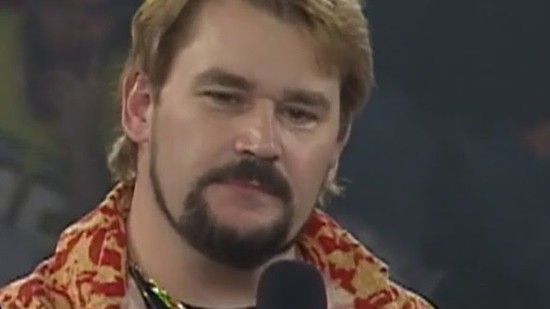 Tony Schiavone TNA Microphone