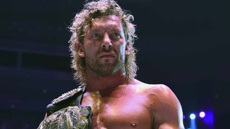 Kenny Omega, looking displeased