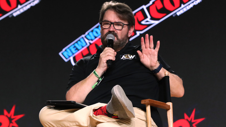 Tony Schiavone speaking 