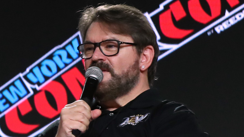 Tony Schiavone speaking