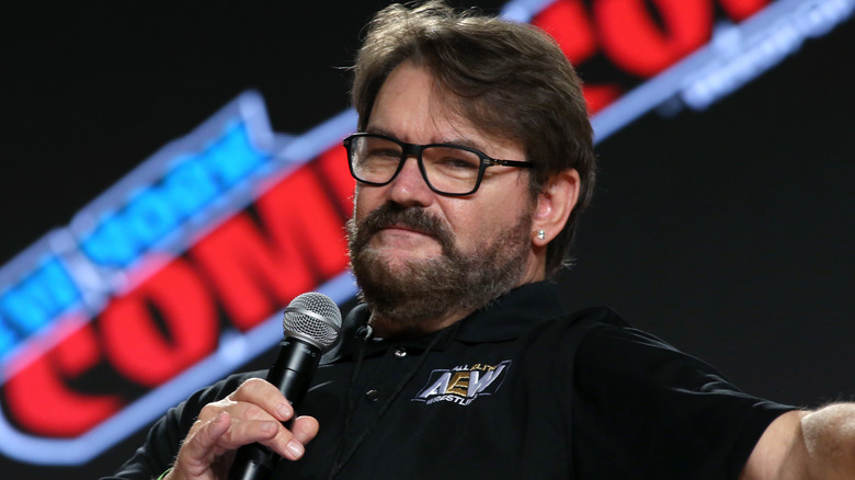 Tony Schiavone talking