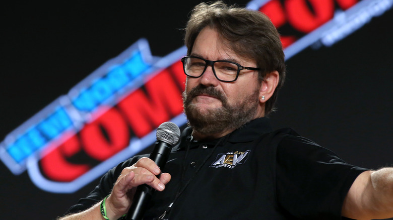 Tony Schiavone speaking