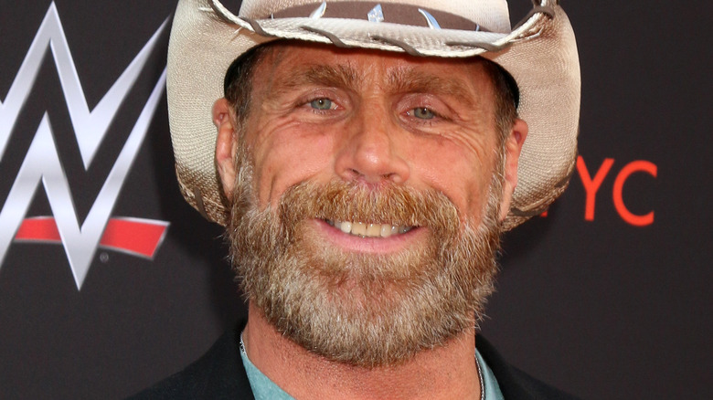 Shawn Michaels smiling