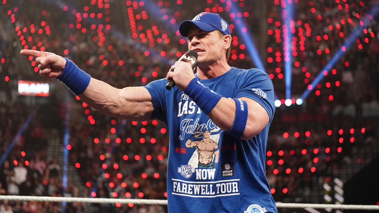 John Cena during "WWE Raw"