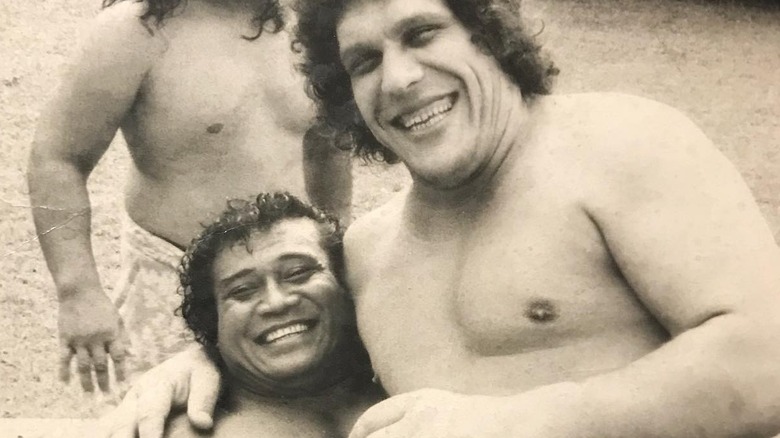Peter Maiva and Andre The Giant