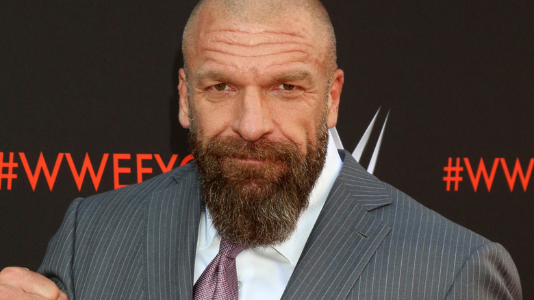 Paul "Triple H" Levesque smiling