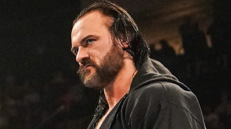 Drew McIntyre after recently attacking Sami Zayn, following his return to "WWE Raw"