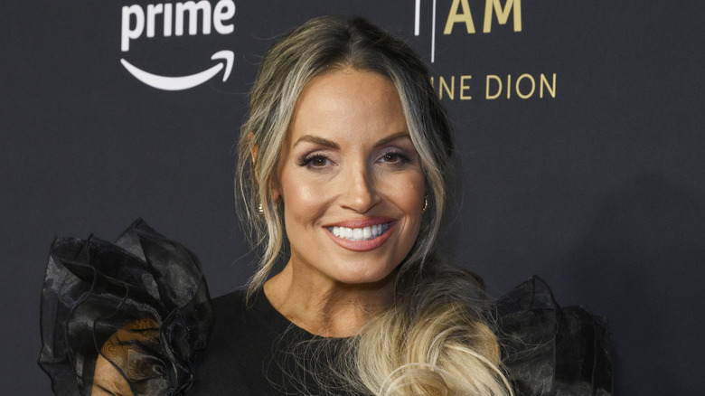 Trish Stratus smiling